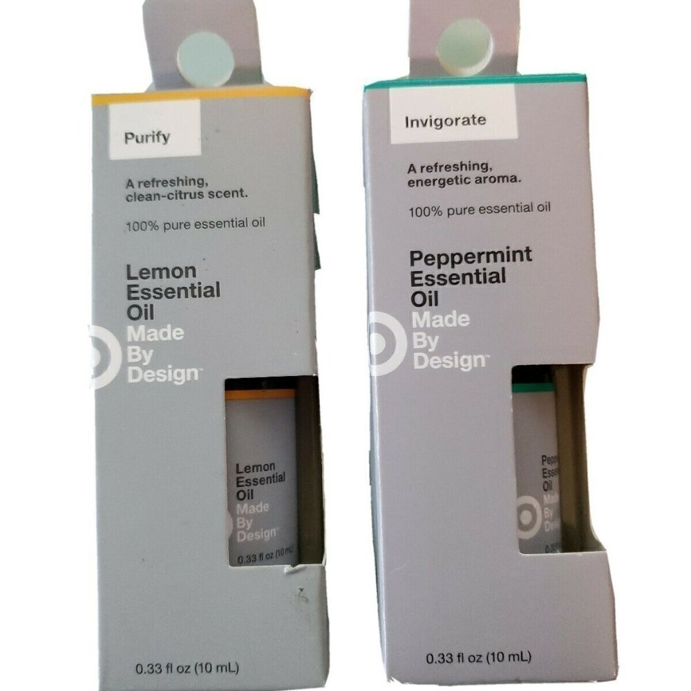 100% Pure Essential Oils Lemon & Pepperment